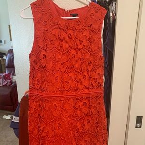 Ann Taylor Dress 14 Womens Plus Size Sleeveless,